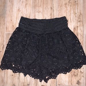 Black shorts